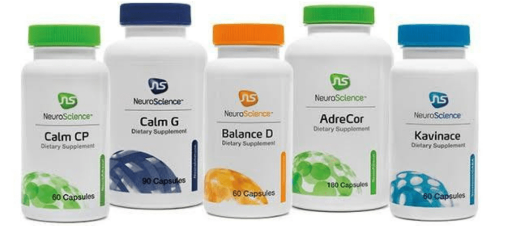 A group of three bottles of supplements.