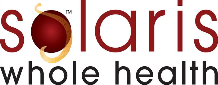 A logo for the solar temple health center.